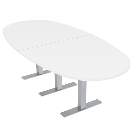 Skutchi Designs 45 in W, 96 in L, 29 in H, Engineered Wood Top, White HAR-BOVL-46X92-T-XD09